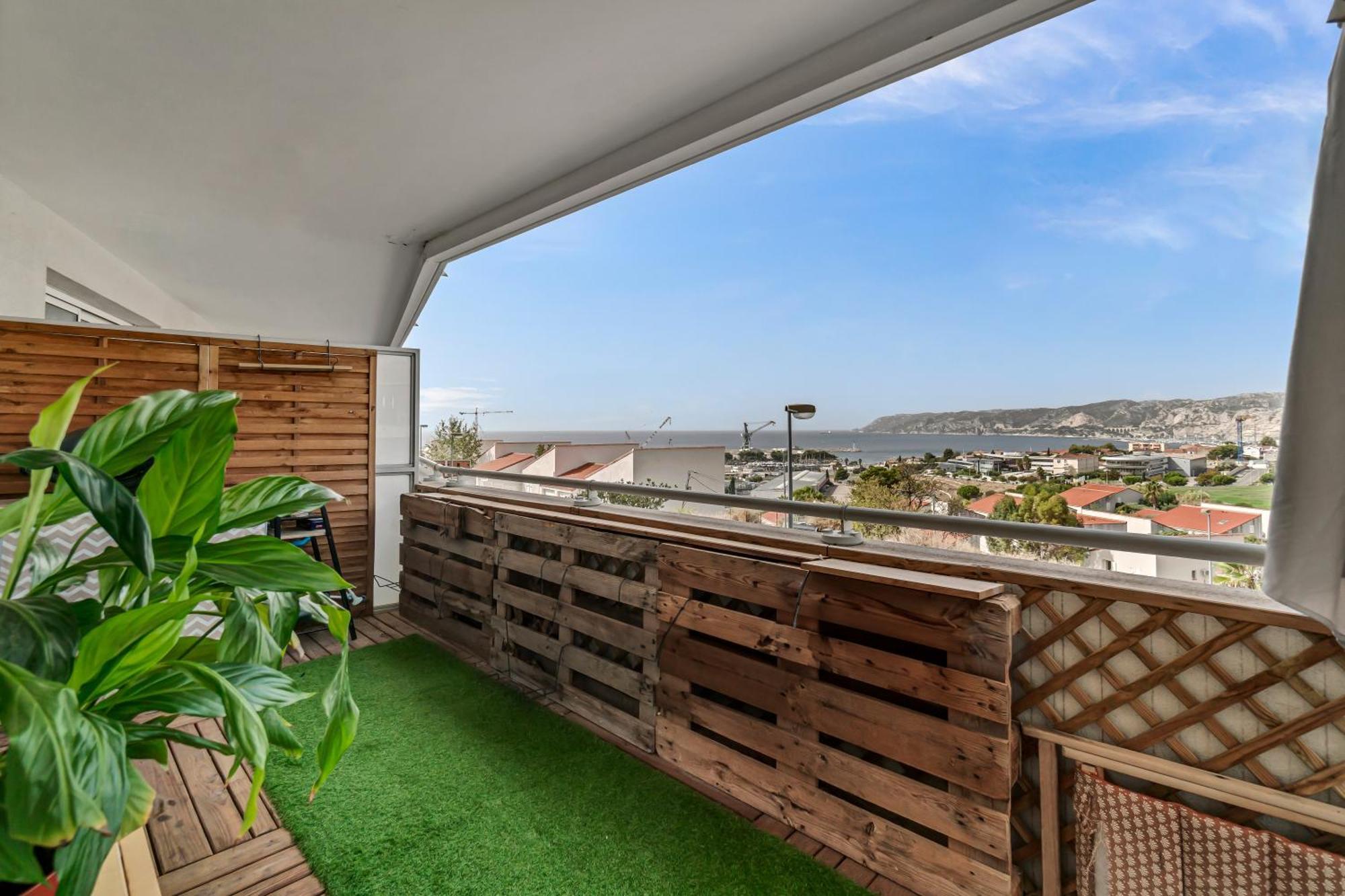 Room In Appartment With Seaview Marsella Exterior foto